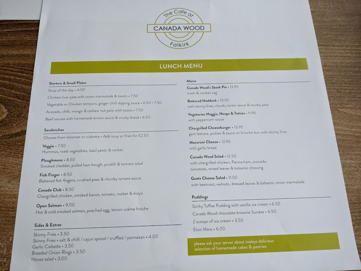 Menu Cafe At Canada Wood-8
