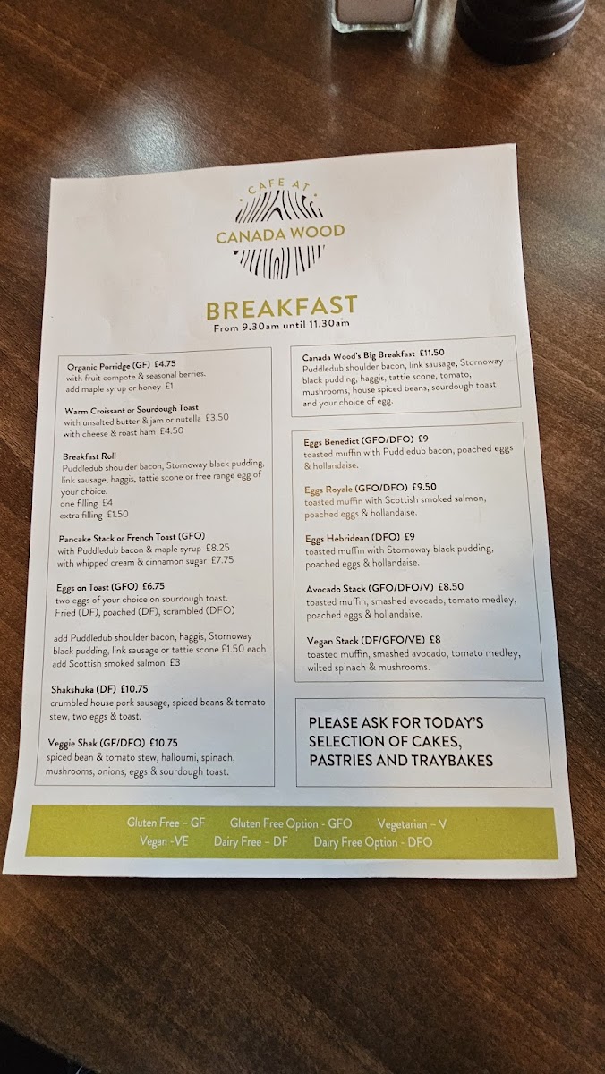 Menu Cafe At Canada Wood-9