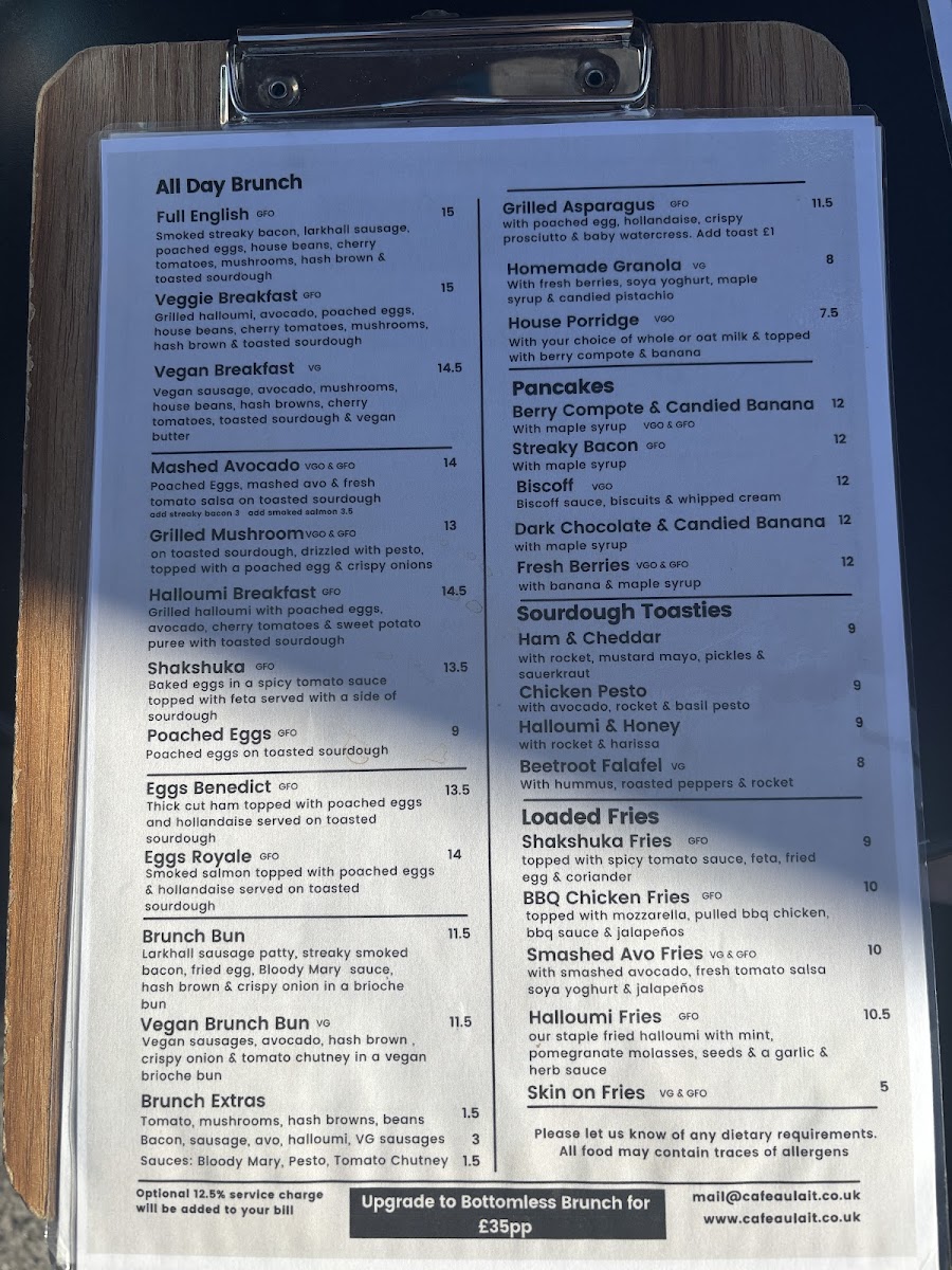 Menu Cafe Au Lait-2