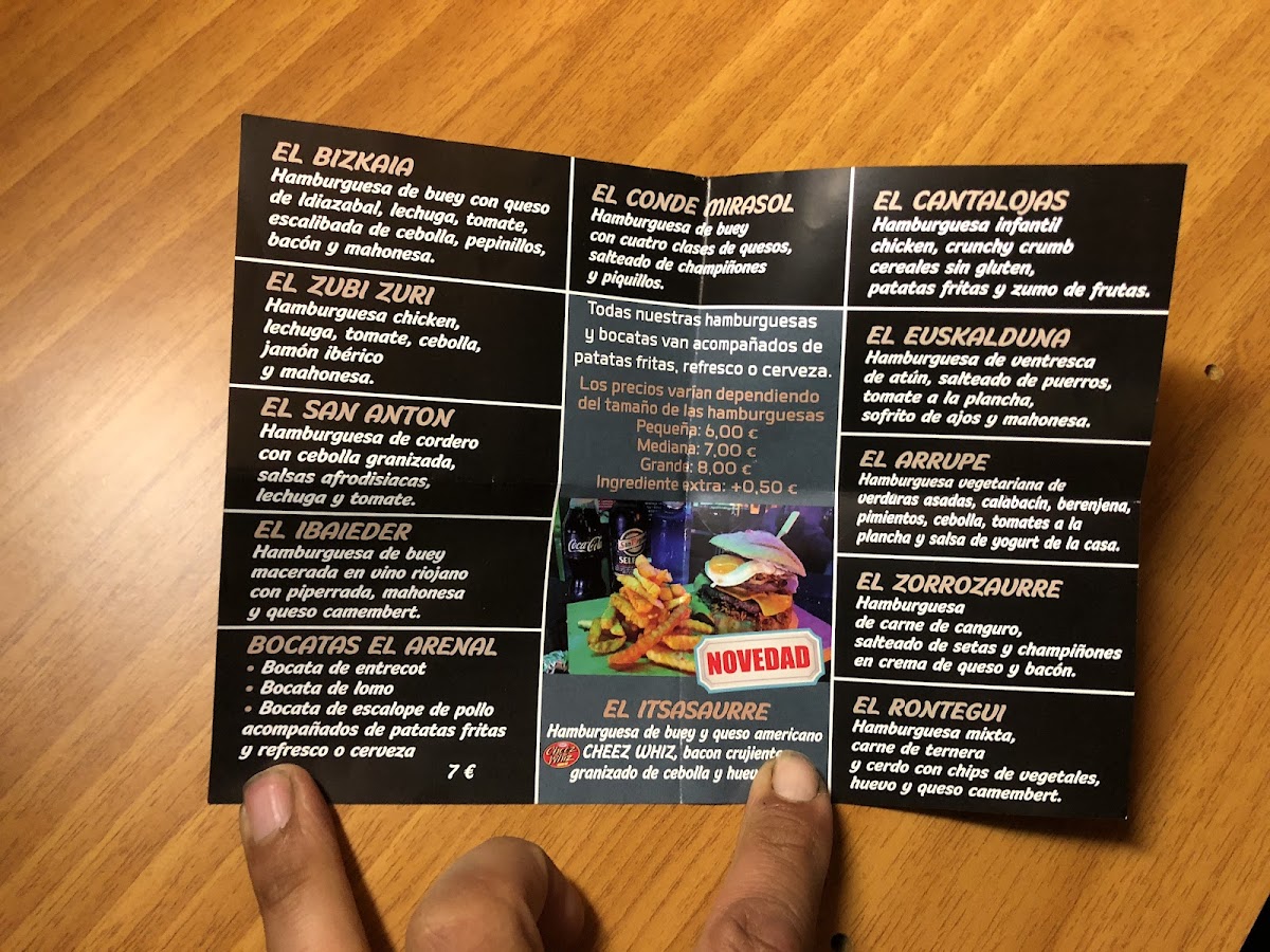 Menu Café - Bar 'el Puente'-1