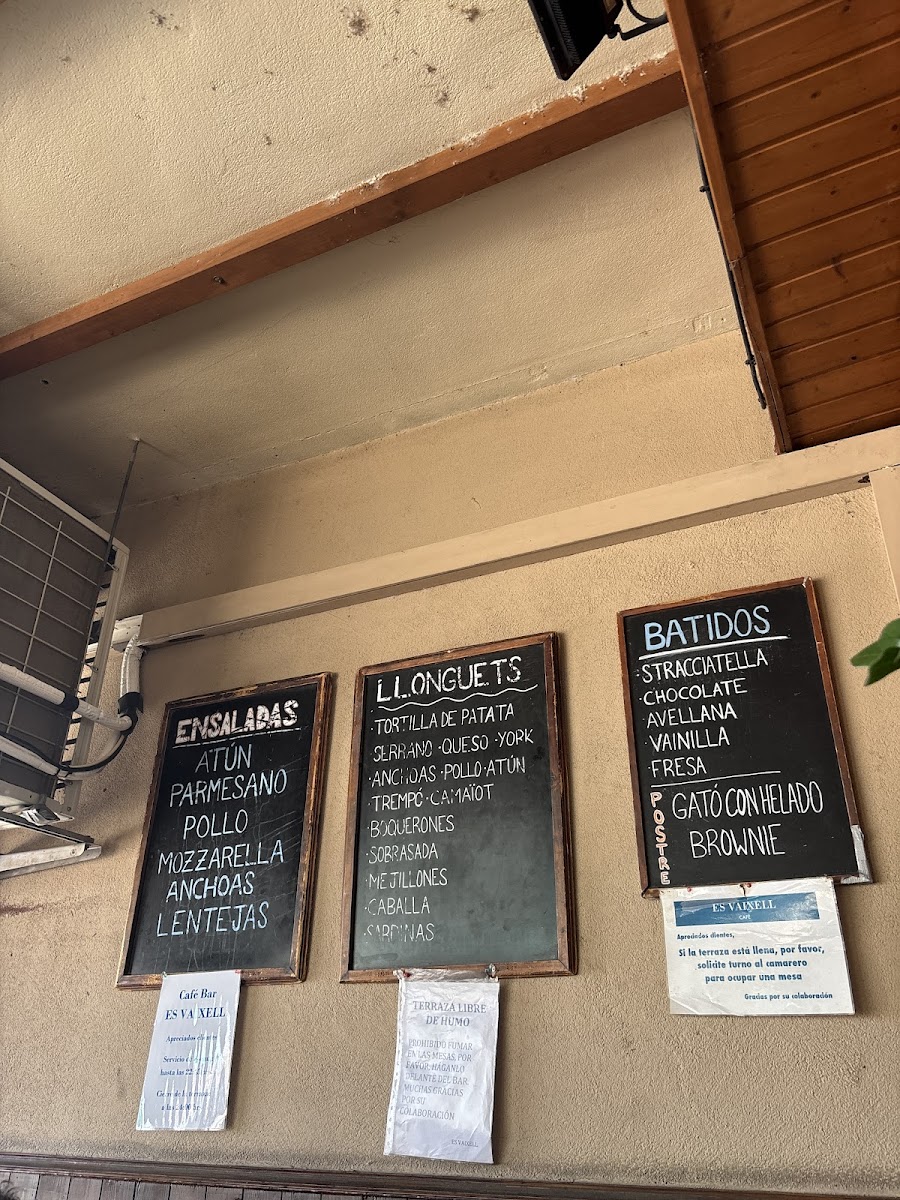 Menu Cafè Bar Es Vaixell-1