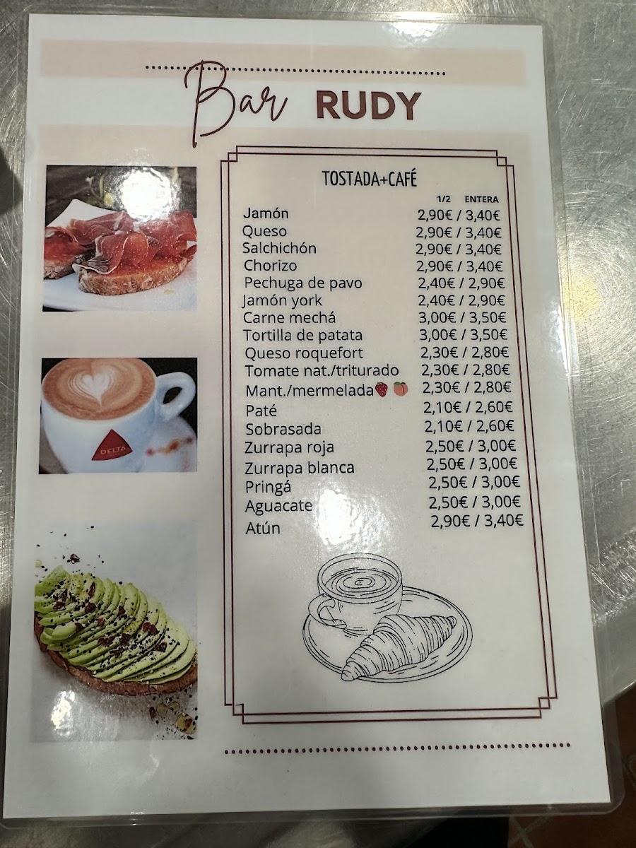 Menu Café Bar Rudy-1