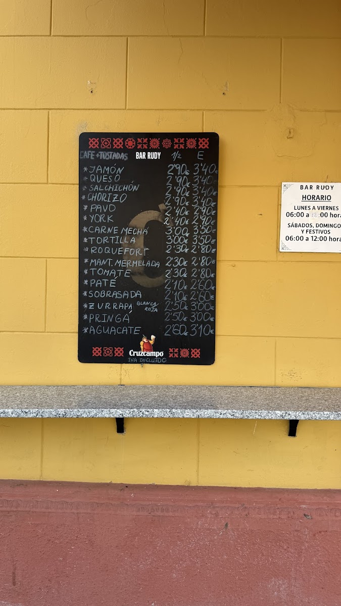 Menu Café Bar Rudy-7