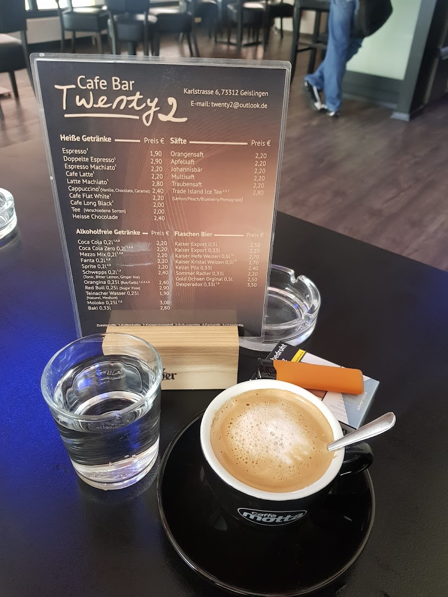 Menu Cafe Bar Twenty 2-3