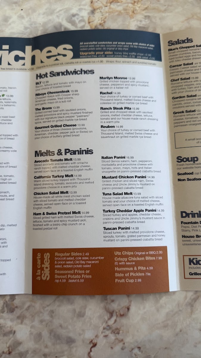 Menu Café Blue-5
