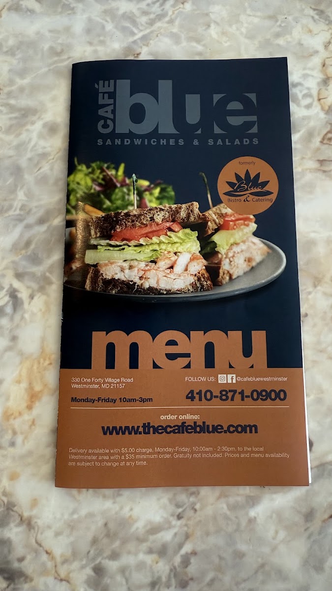 Menu Café Blue-6