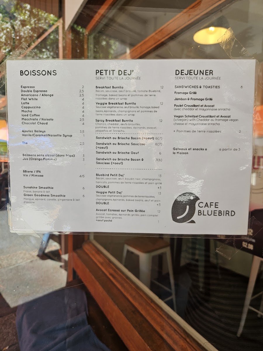 Menu Café Bluebird Chamonix-4