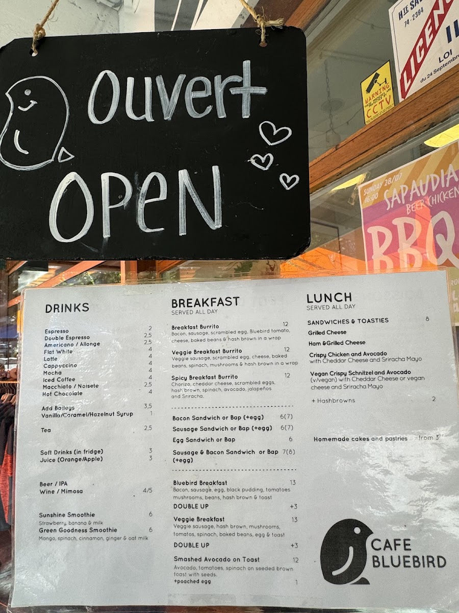 Menu Café Bluebird Chamonix-6