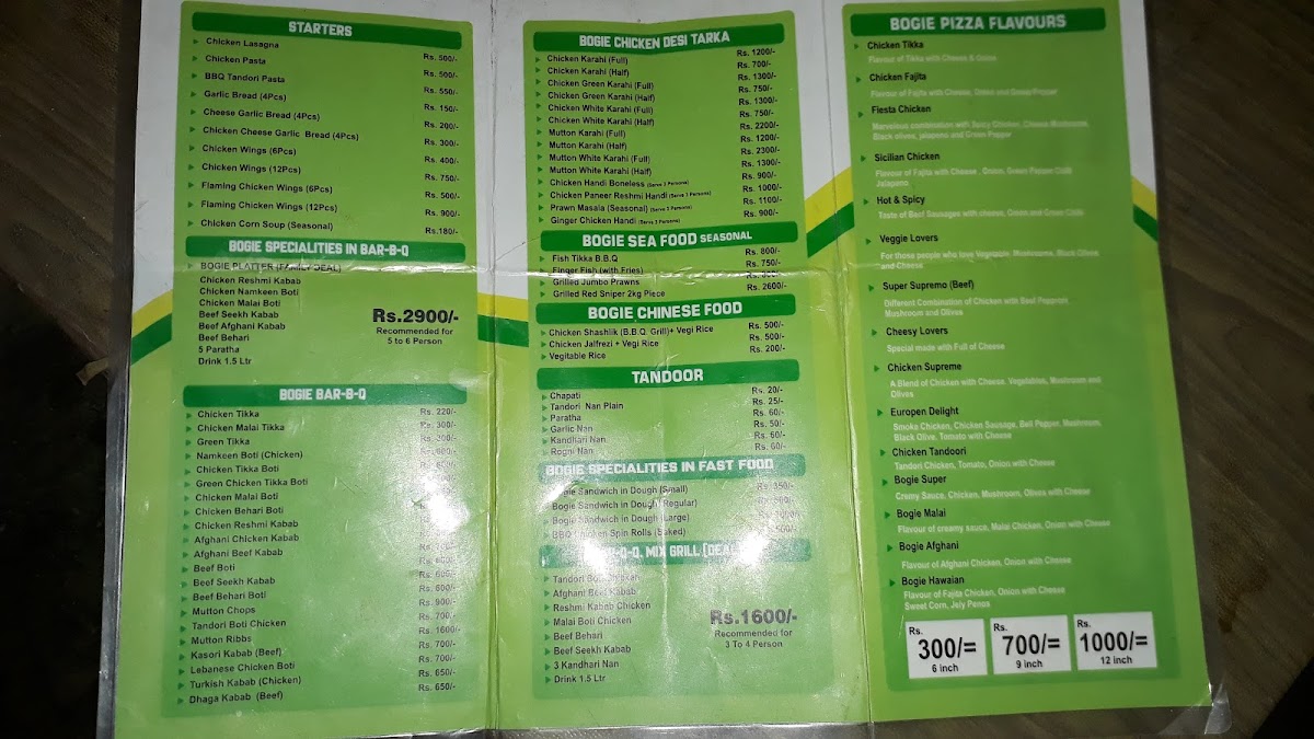 Menu Cafe Bogie-10