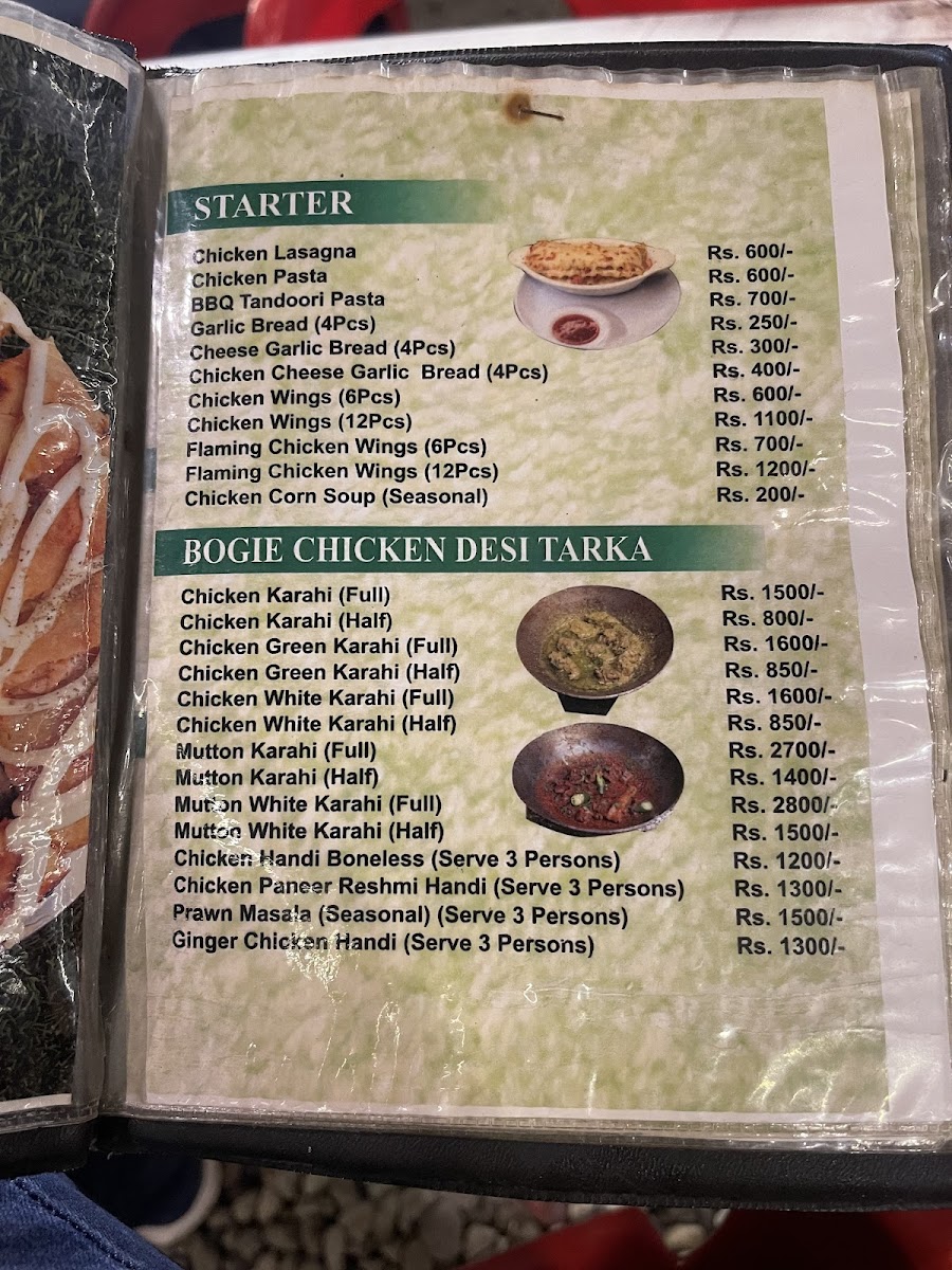 Menu Cafe Bogie-9
