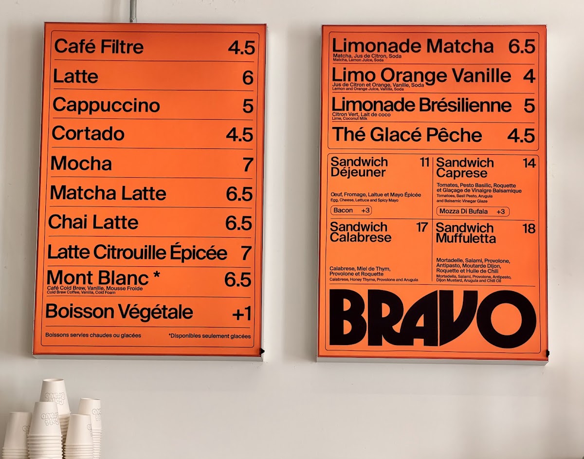 Menu Café Bravo-1