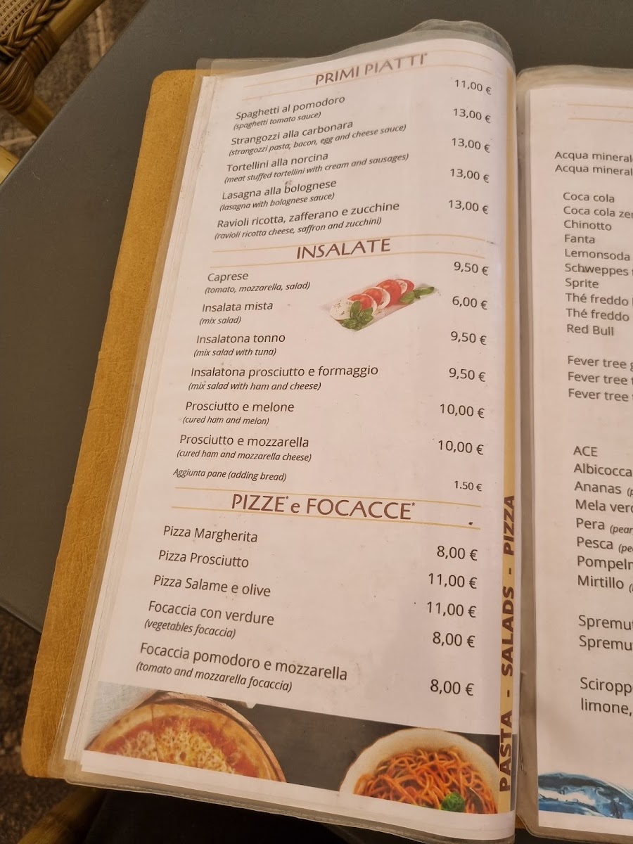 Menu Cafe' Central-1