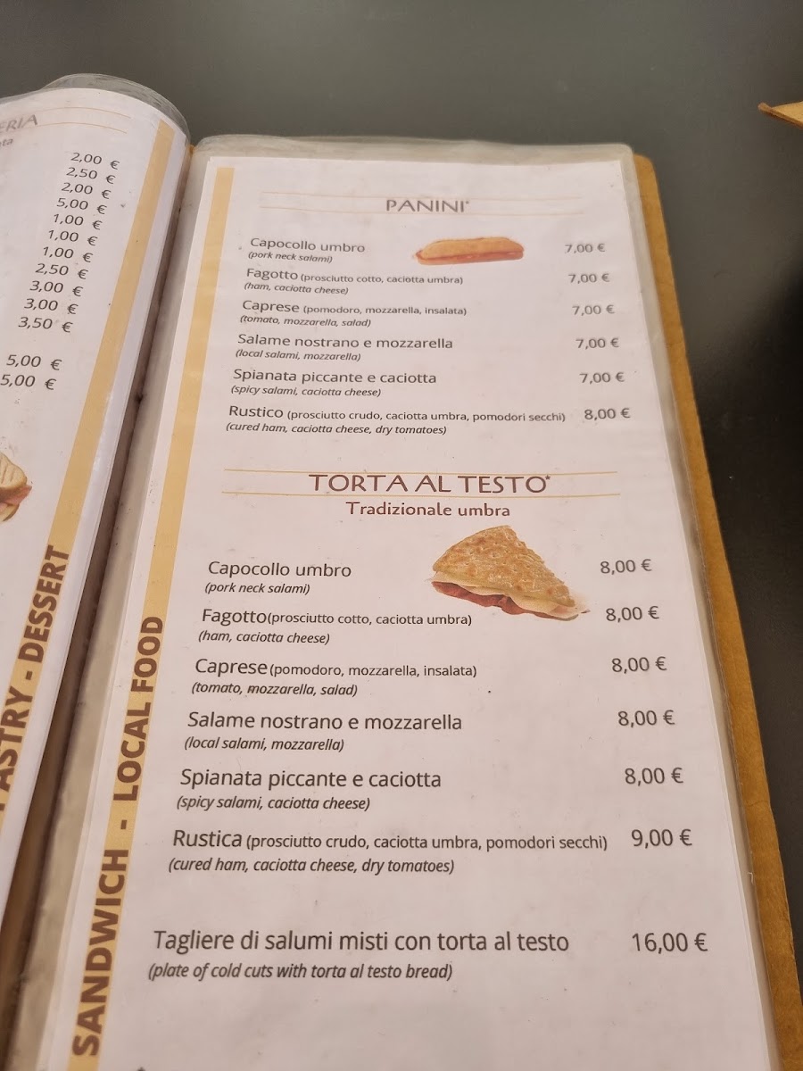 Menu Cafe' Central-5