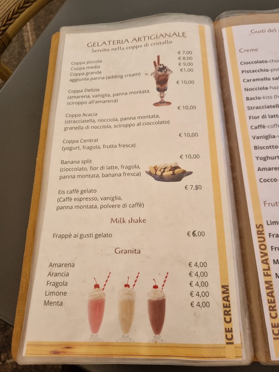 Menu Cafe' Central-6