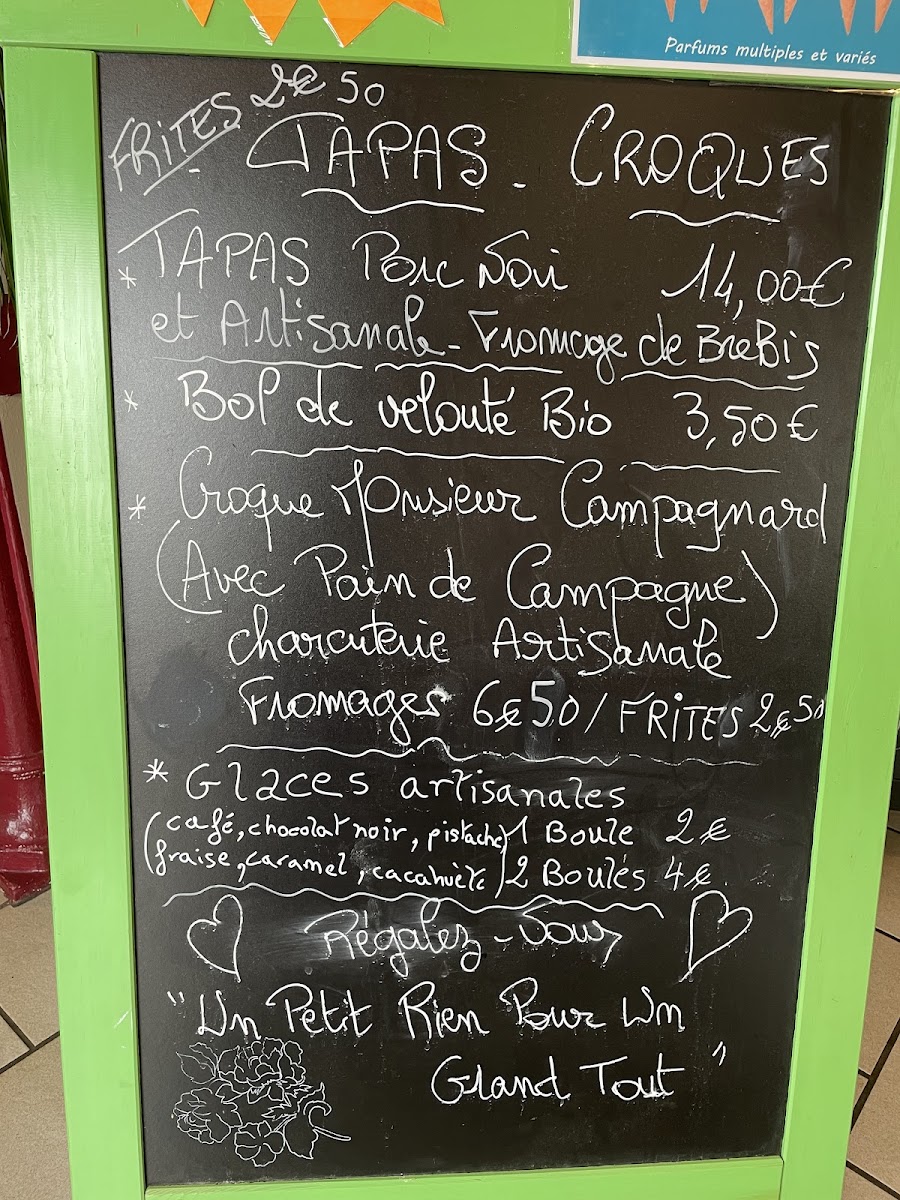 Menu Café Chez Dupont-1
