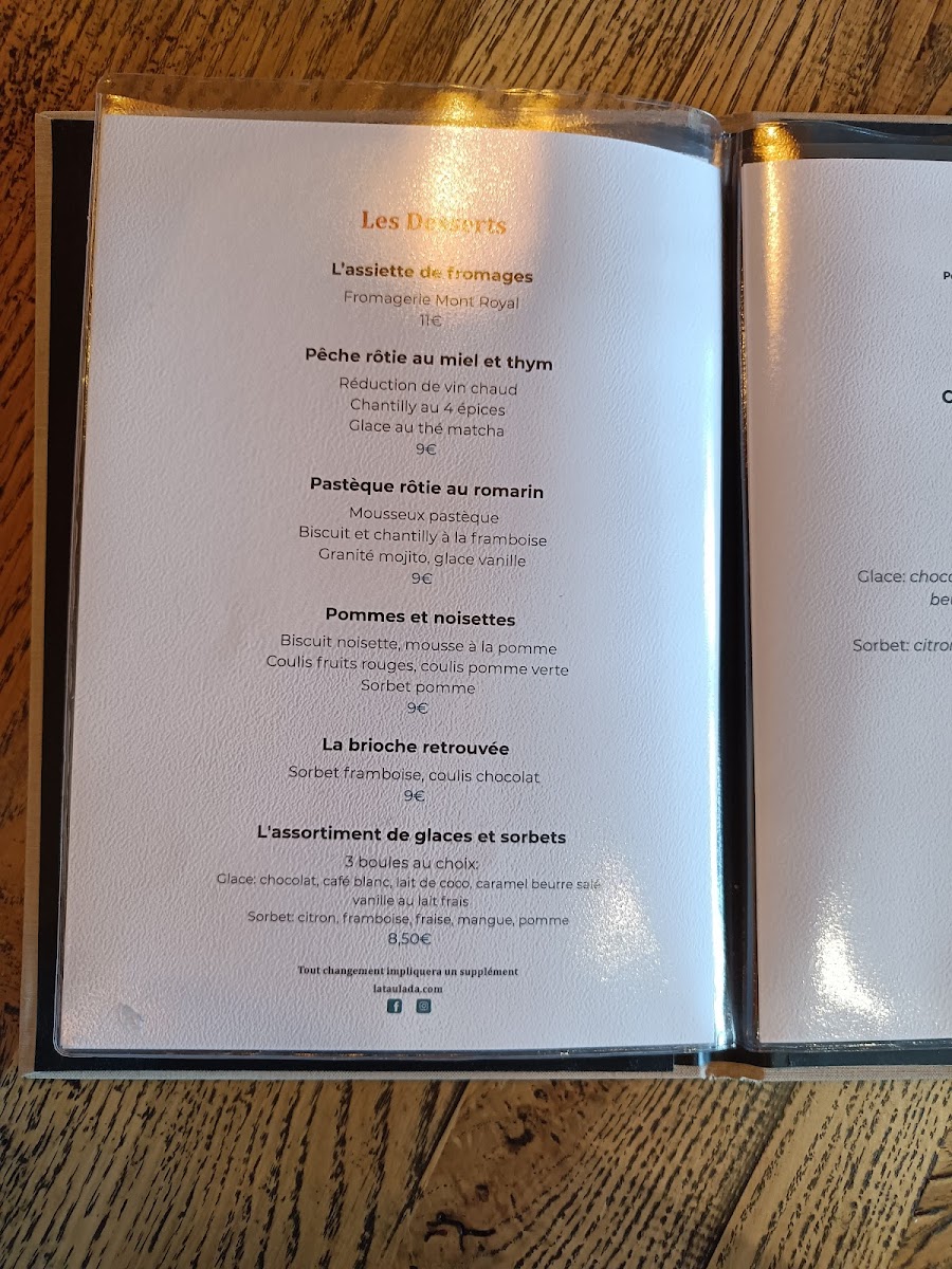Menu Café Chez Dupont-7