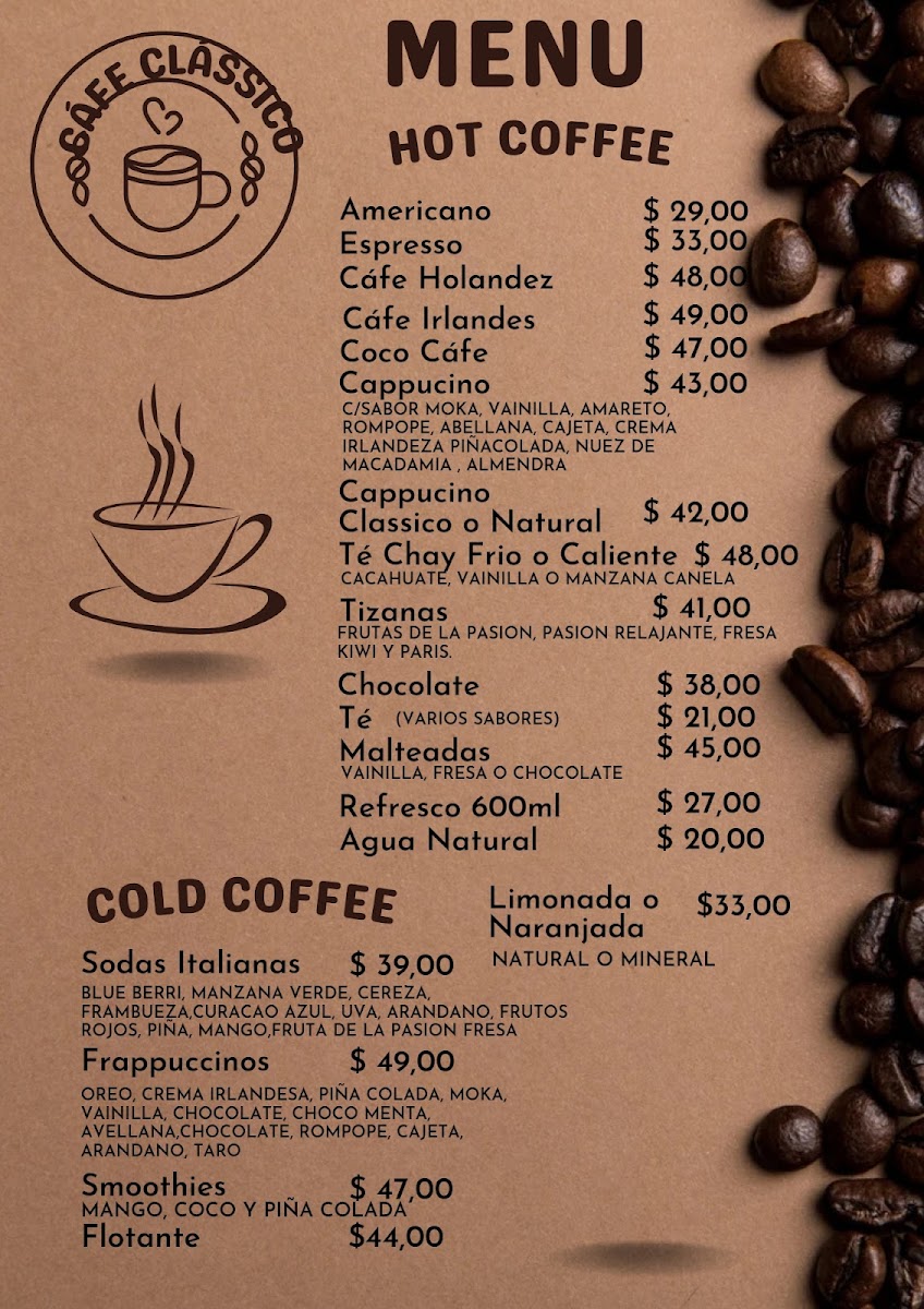 Menu Café Classico Apan-2