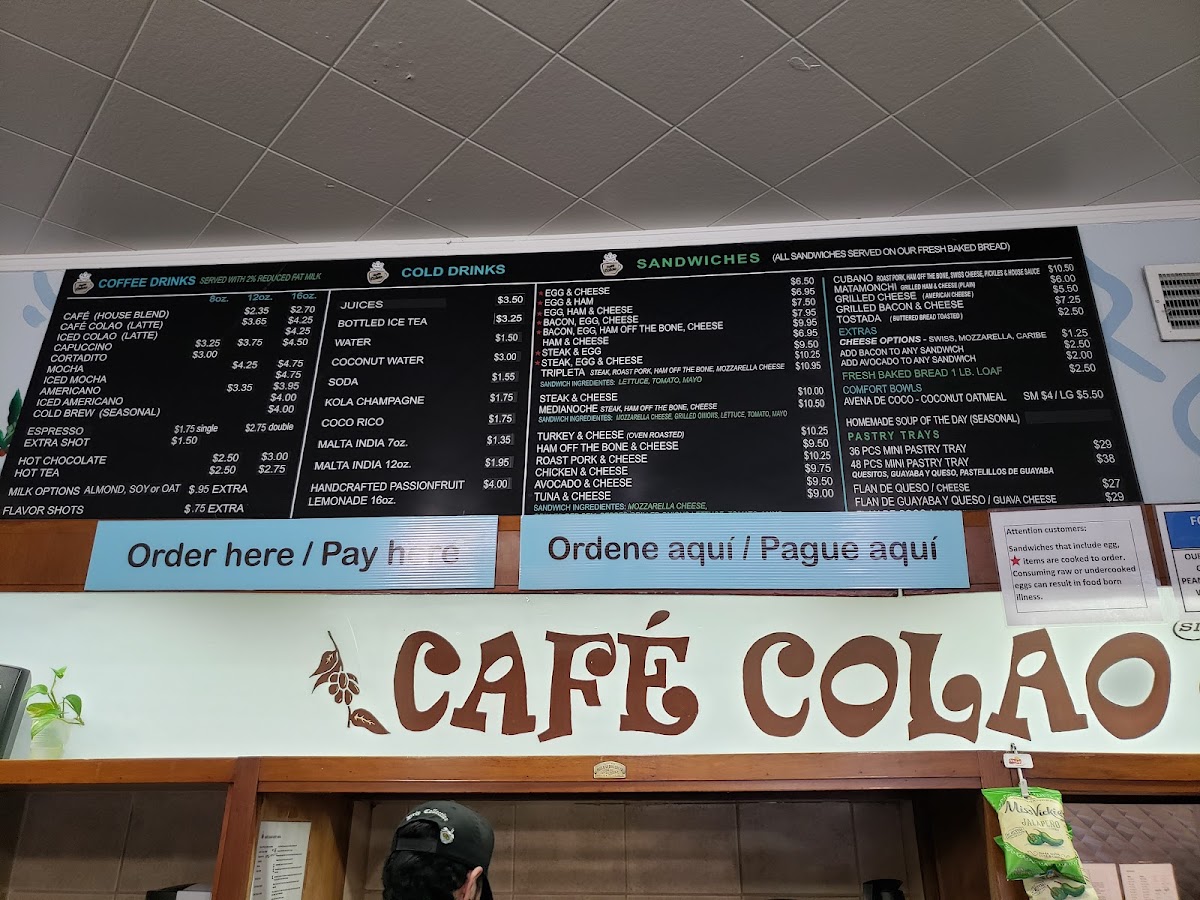 Menu Café Colao-1
