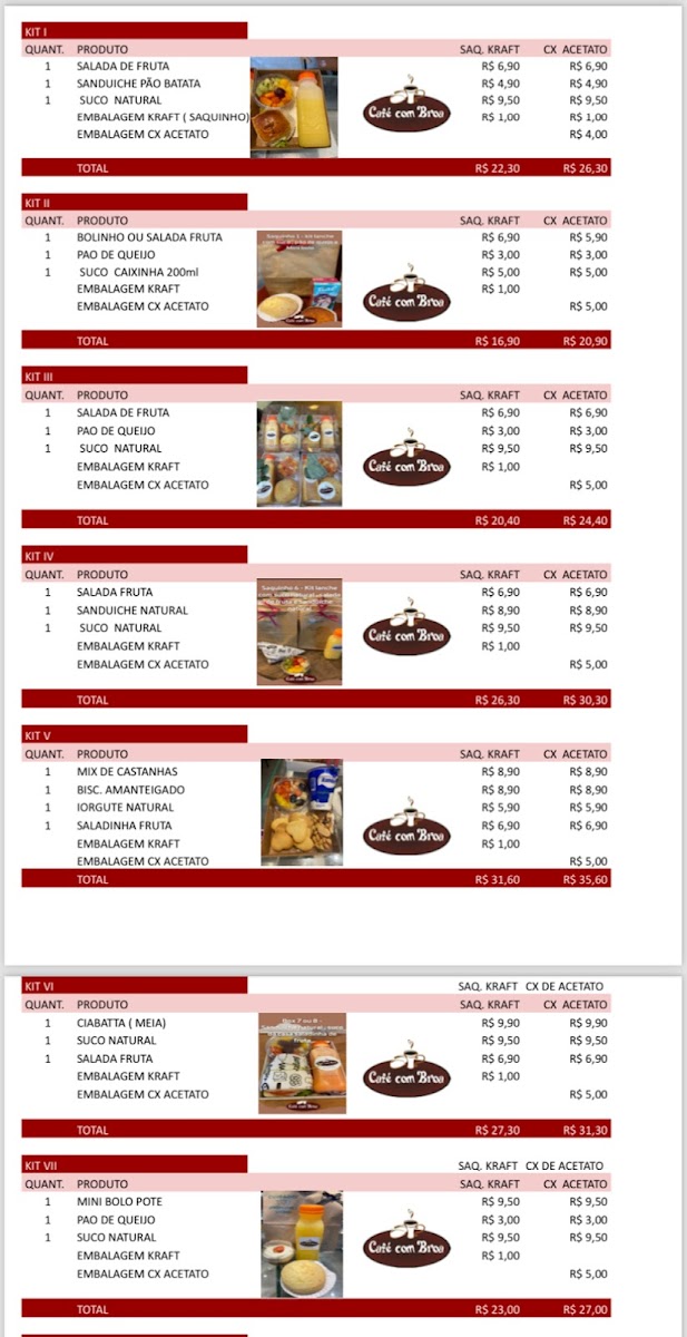Menu Café Com Broa-1