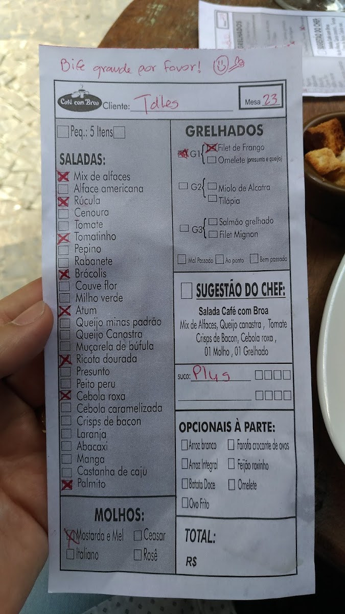Menu Café Com Broa-6