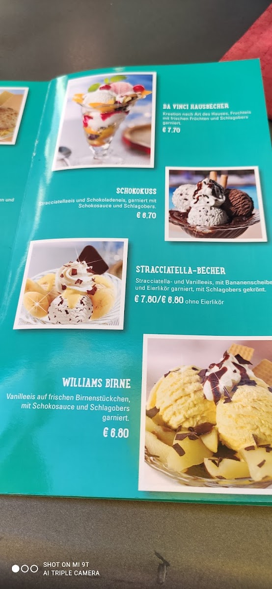 Menu Cafe Da Vinci-1
