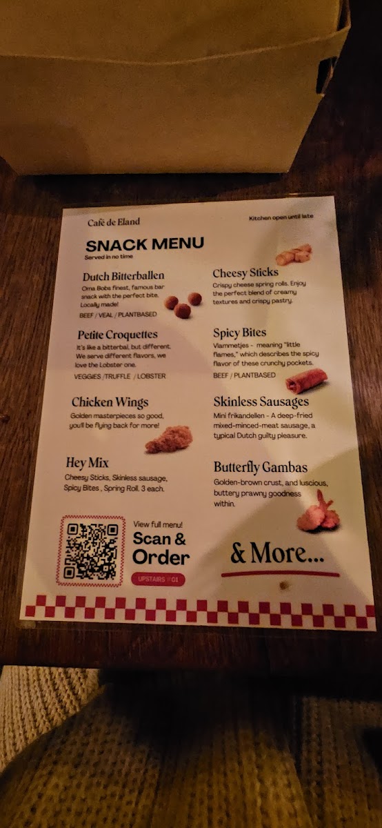 Menu Café 'de Eland'-1