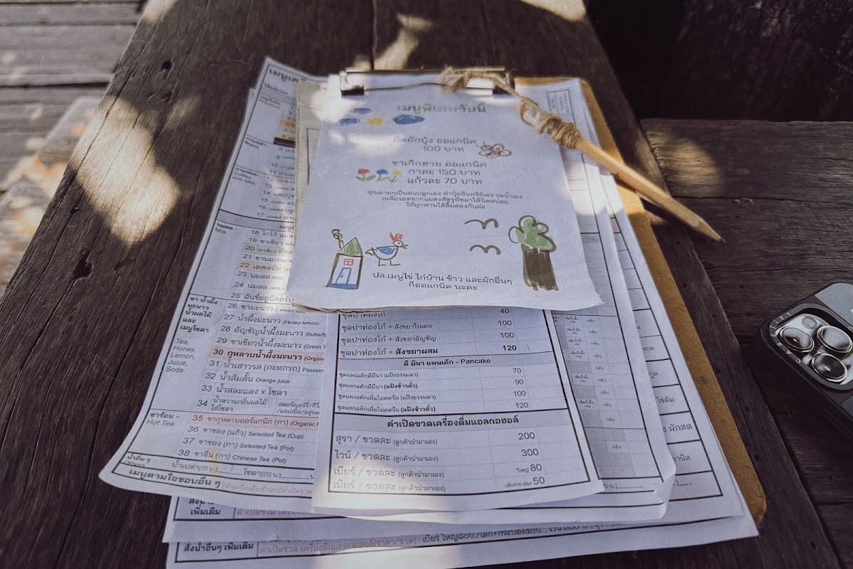 Menu Cafe De Meena-1