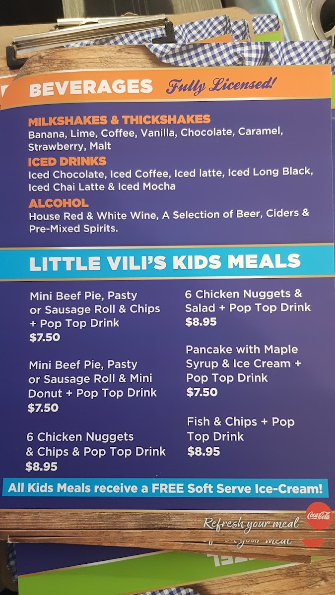 Menu Cafe De Vili's | Blair Athol-4