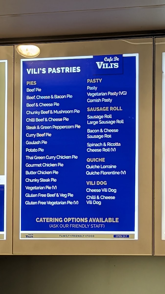 Menu Cafe De Vili's | Blair Athol-5