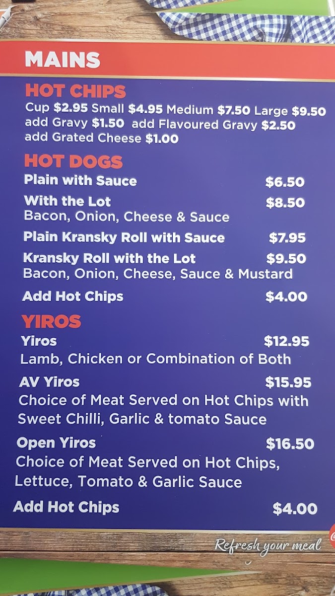 Menu Cafe De Vili's | Blair Athol-9