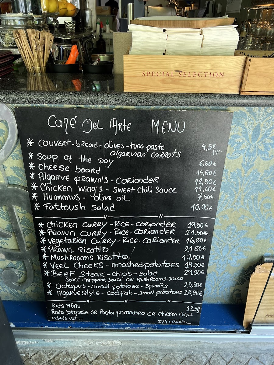 Menu Cafe Del Arte-3