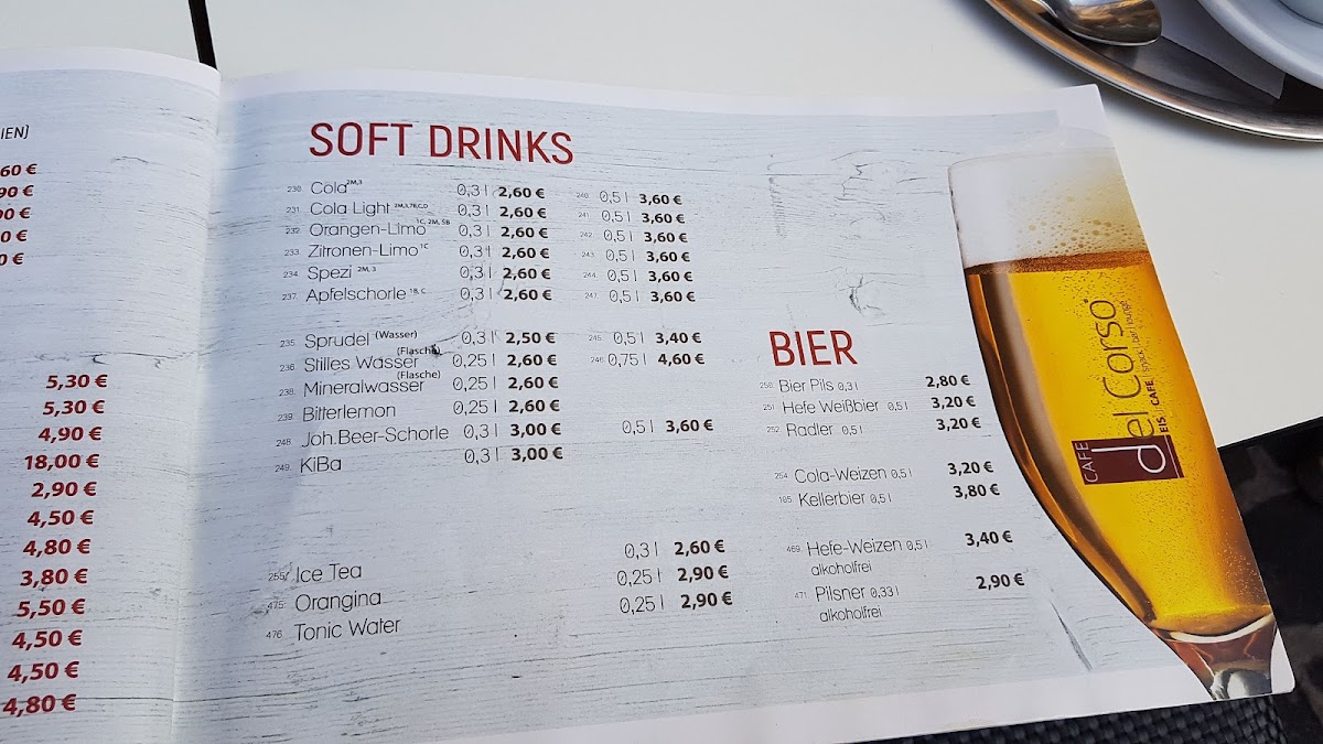 Menu Cafe Del Corso-9