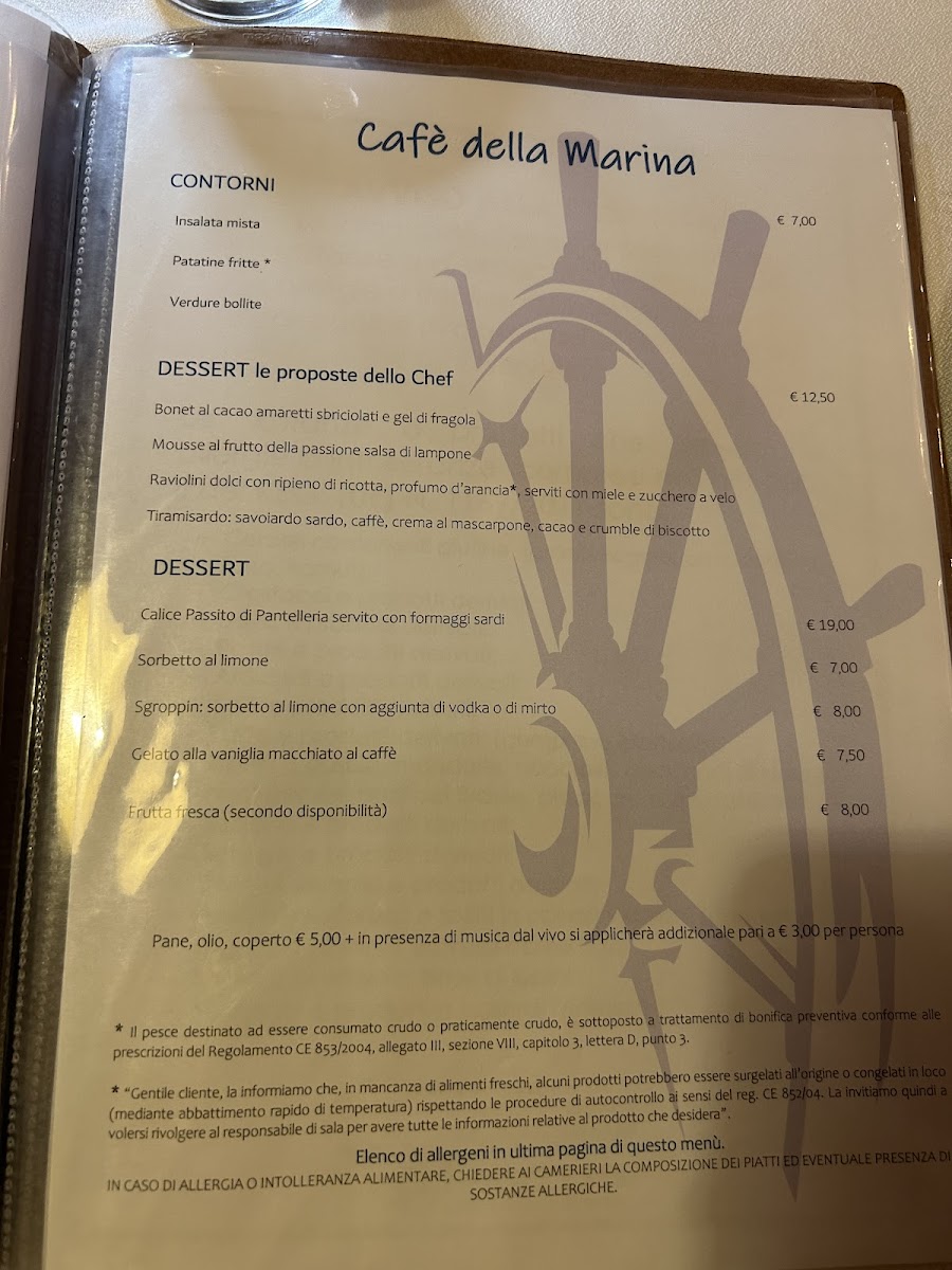 Menu Café Della Marina-7