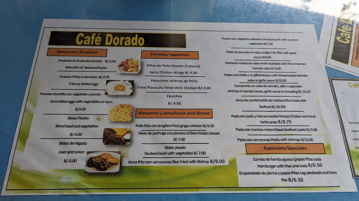 Menu Cafe Dorado-2
