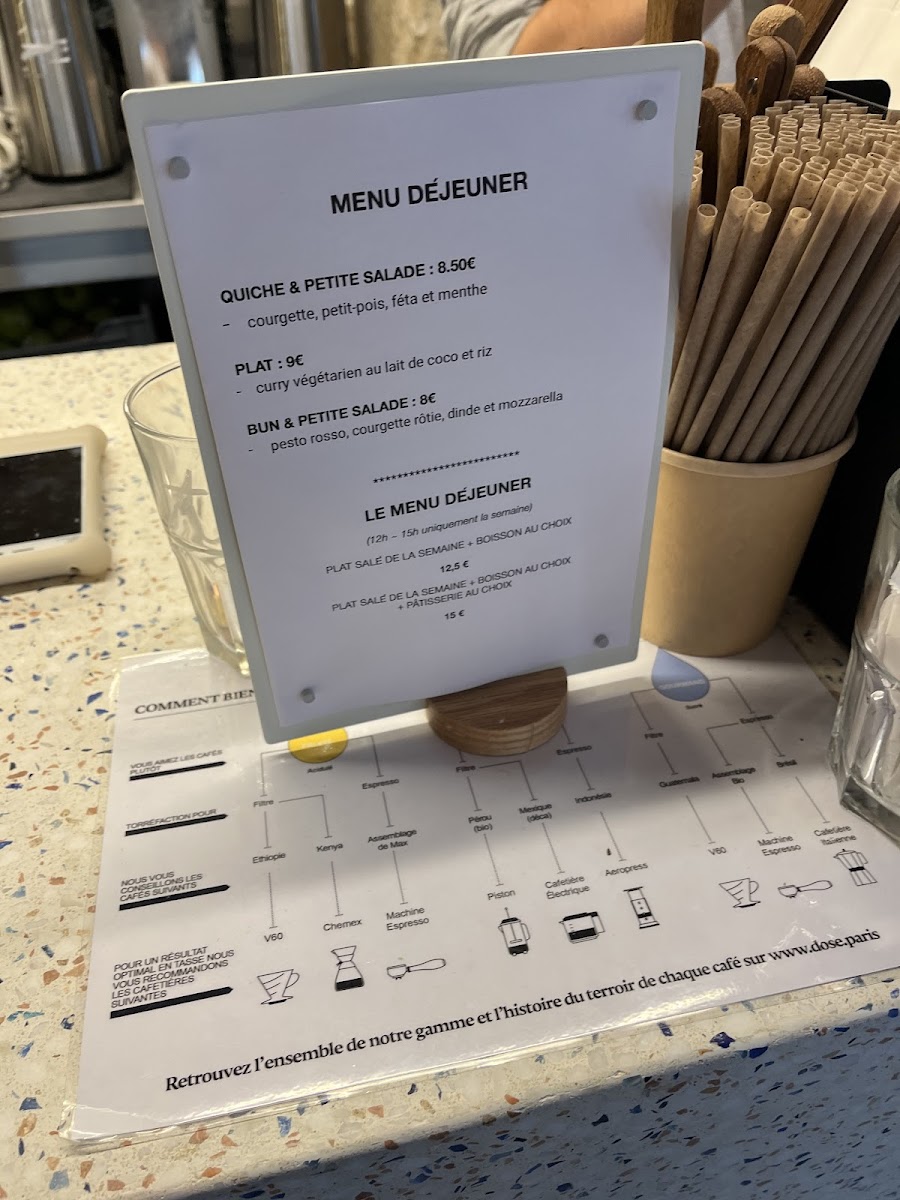 Menu Café Dose Paris • Jules Joffrin-5