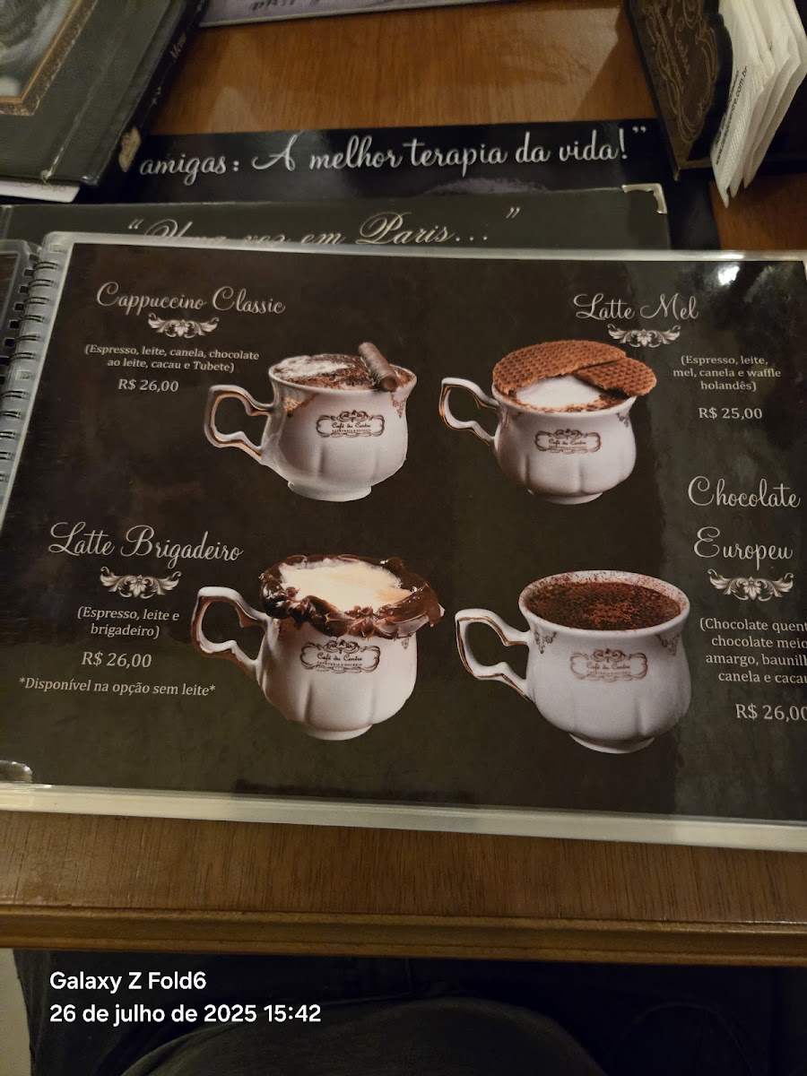 Menu Cafe Du Centre Cafeteria And Doceria-3