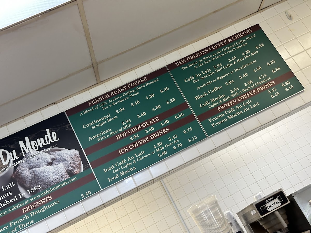 Menu Cafe Du Monde-4