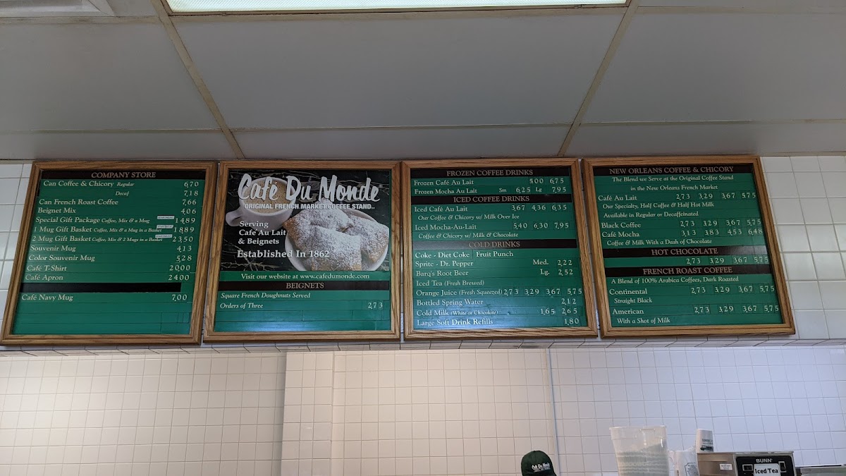 Menu Cafe Du Monde-6