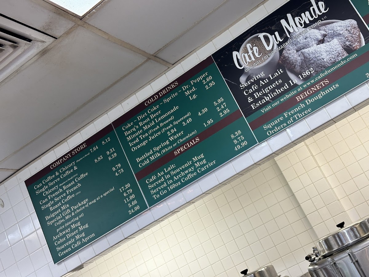 Menu Cafe Du Monde-7