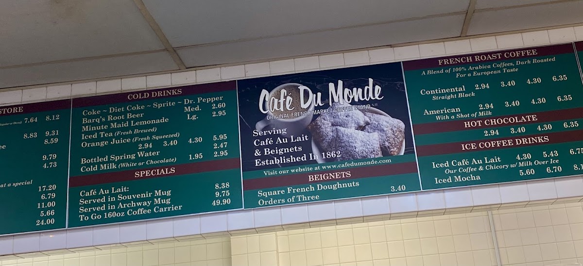 Menu Cafe Du Monde-8