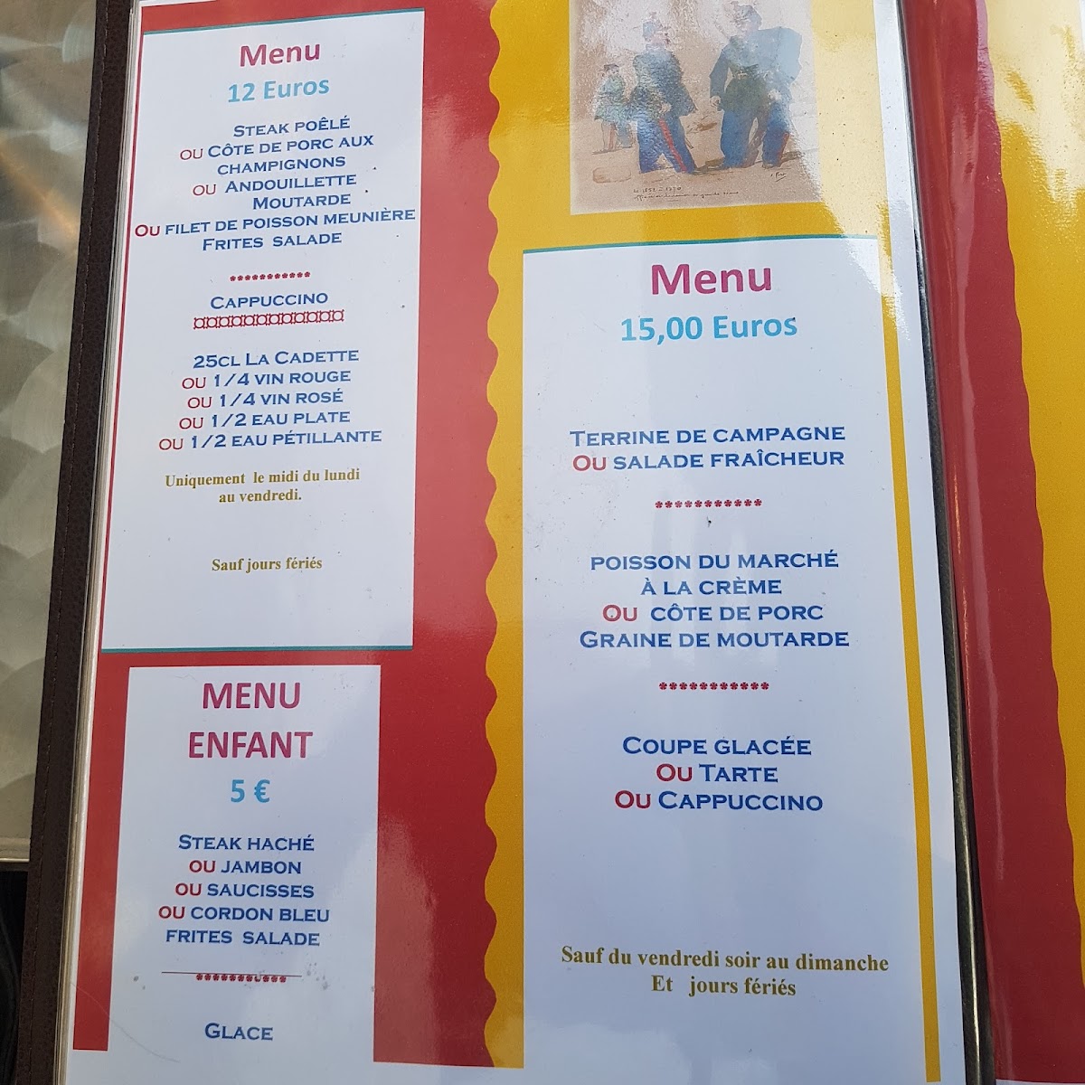Menu Café Du Musée De La Douane-1