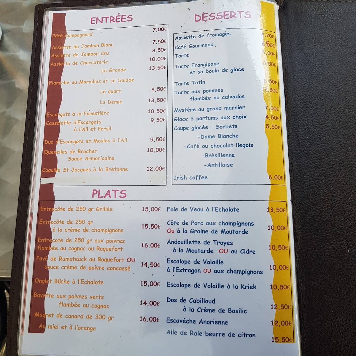 Menu Café Du Musée De La Douane-2