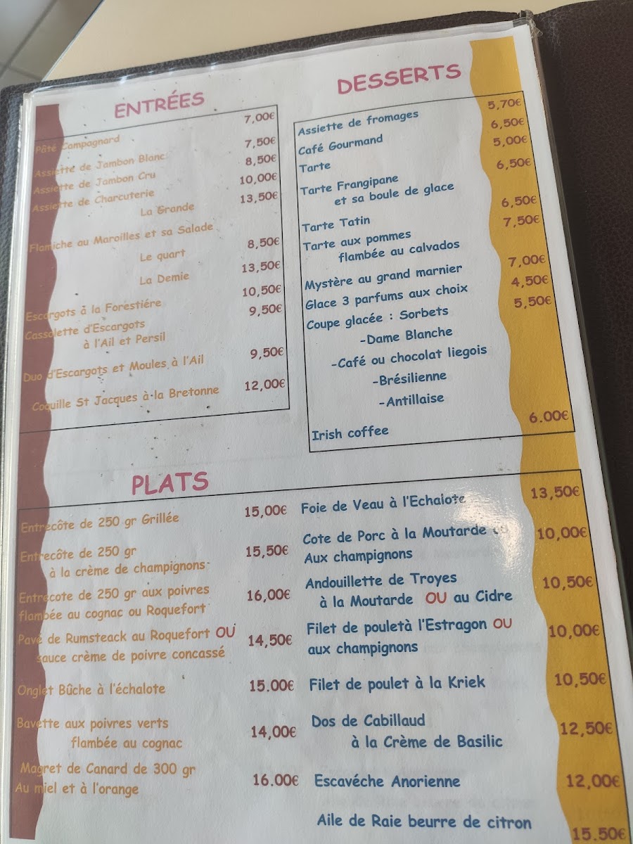 Menu Café Du Musée De La Douane-5