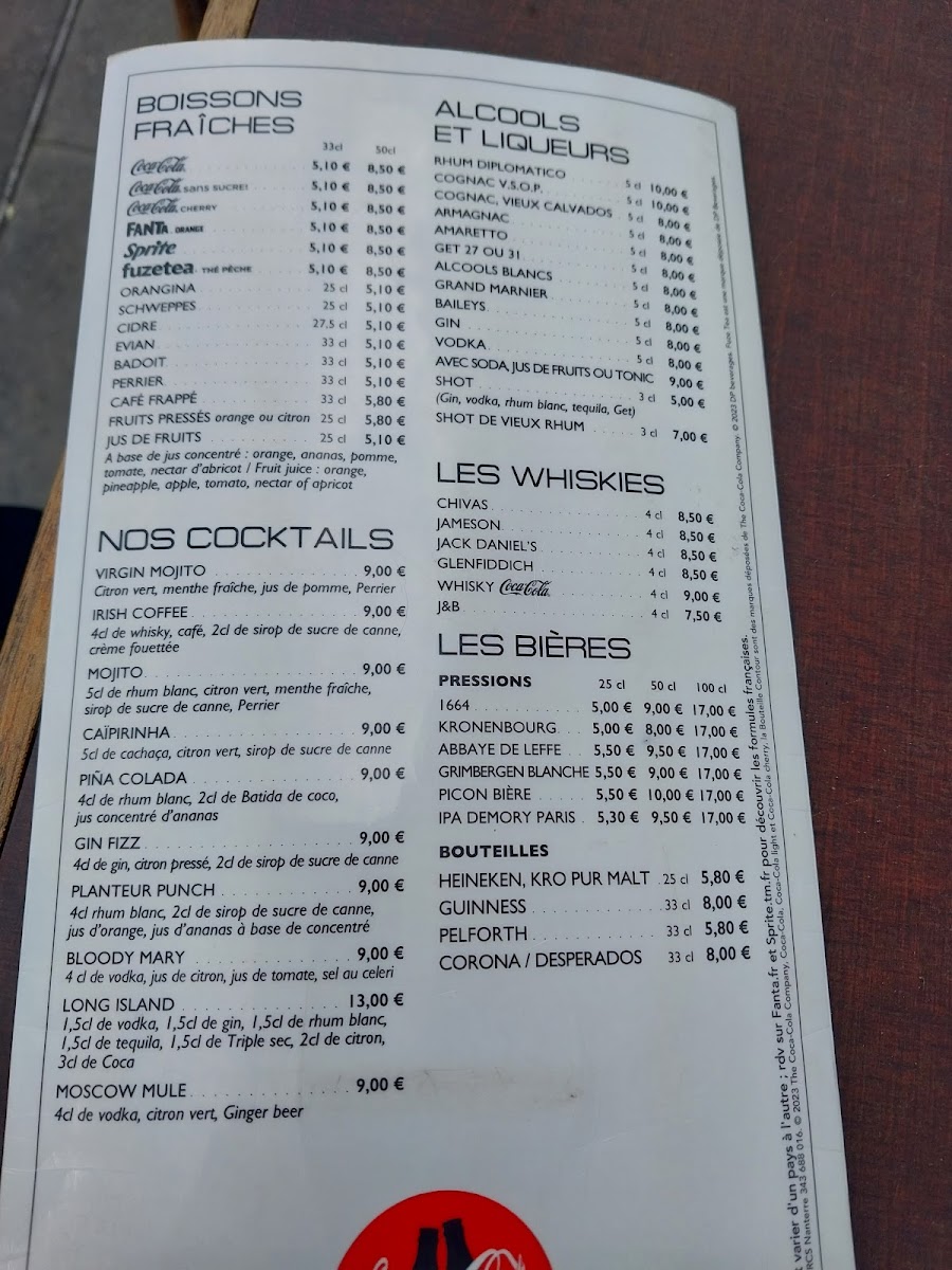 Menu Café Du Pont Neuf-5