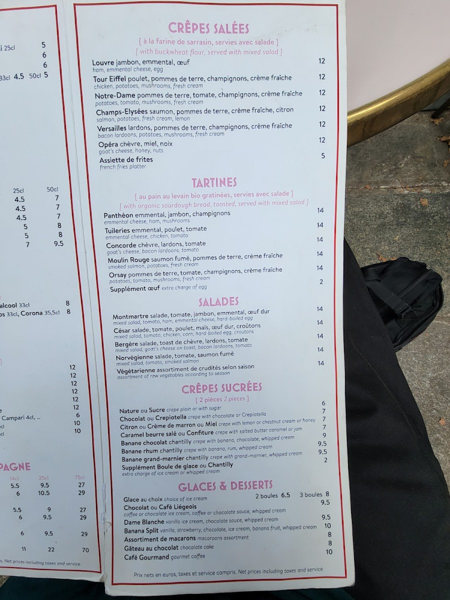 Menu Café Du Pont Neuf-8