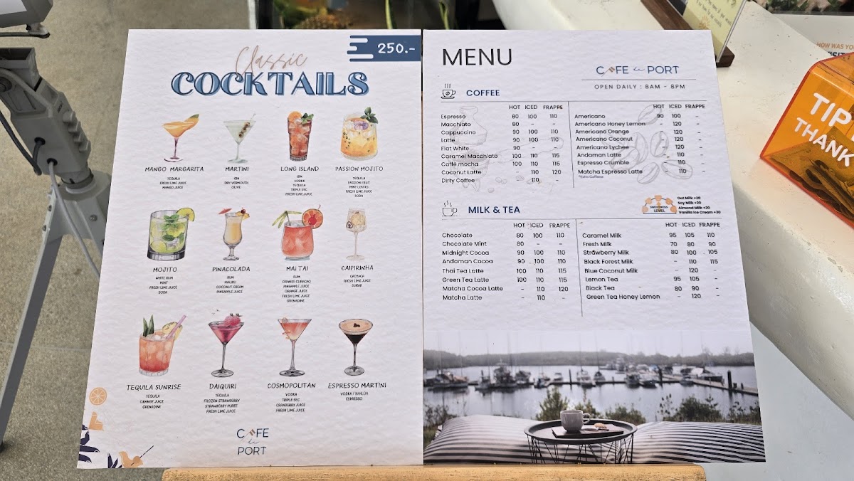 Menu Café Du Port Krabi-1