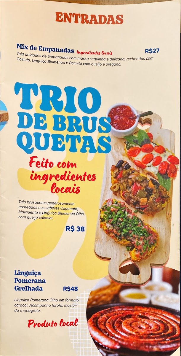 Menu Café E Bistrô 1824-7