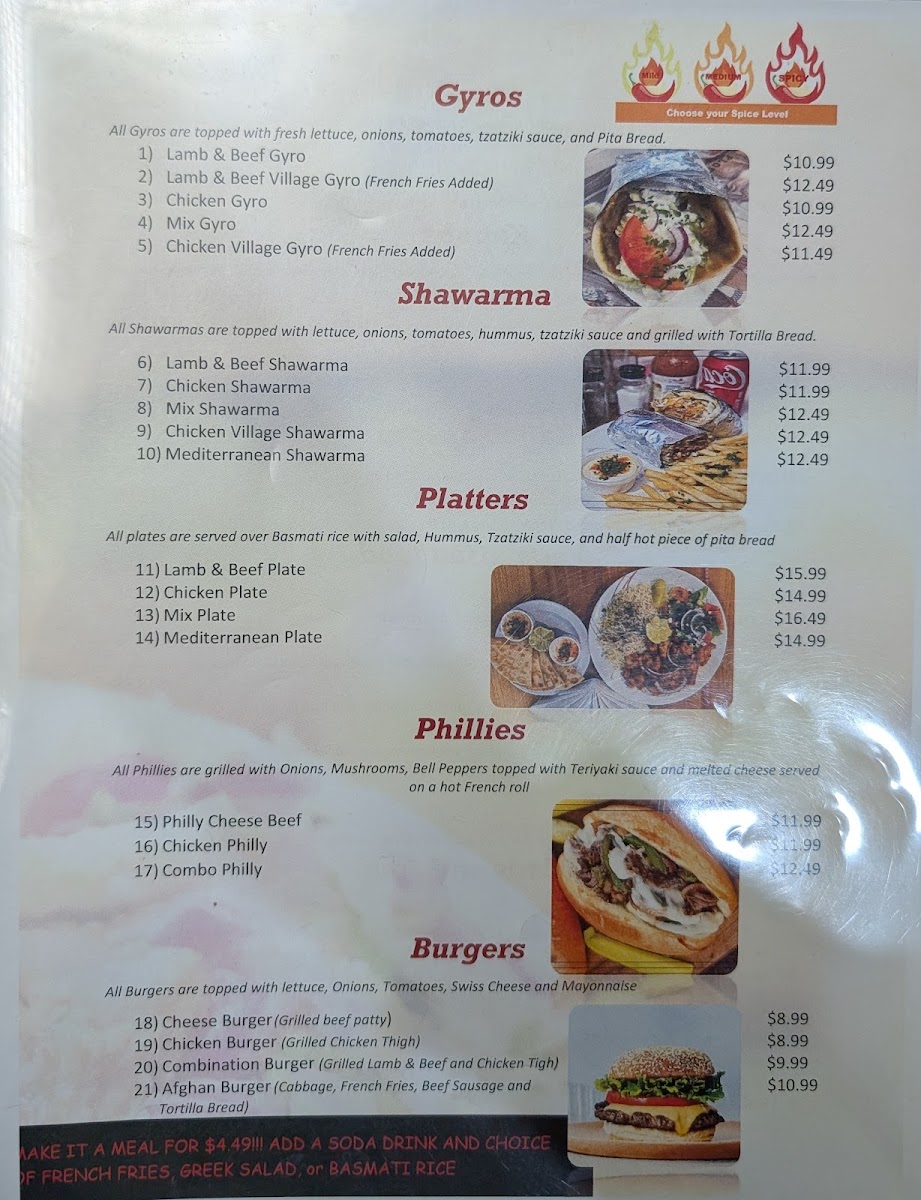Menu Cafe Europa (Greek Mediterranean)-1