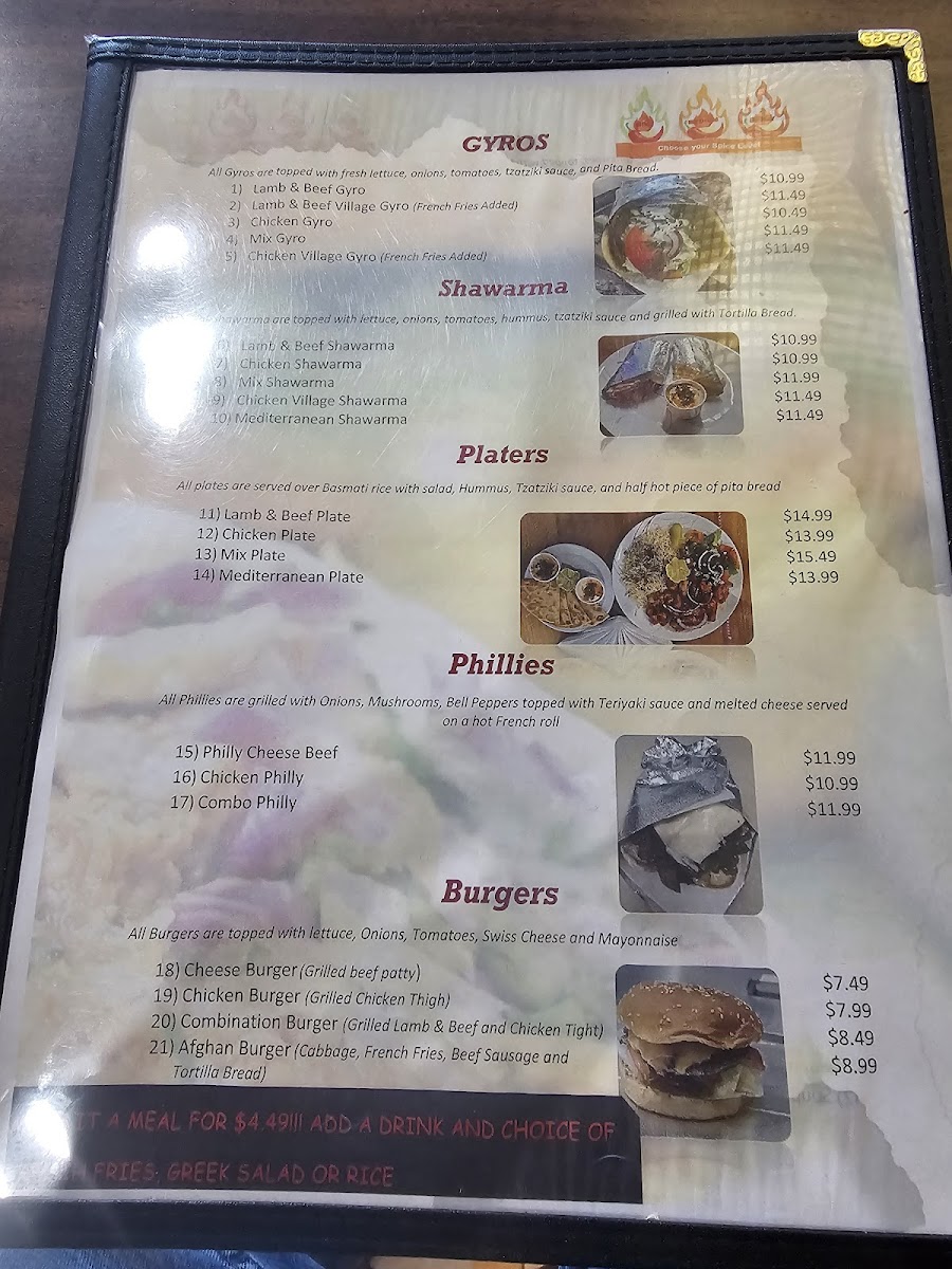 Menu Cafe Europa (Greek Mediterranean)-10
