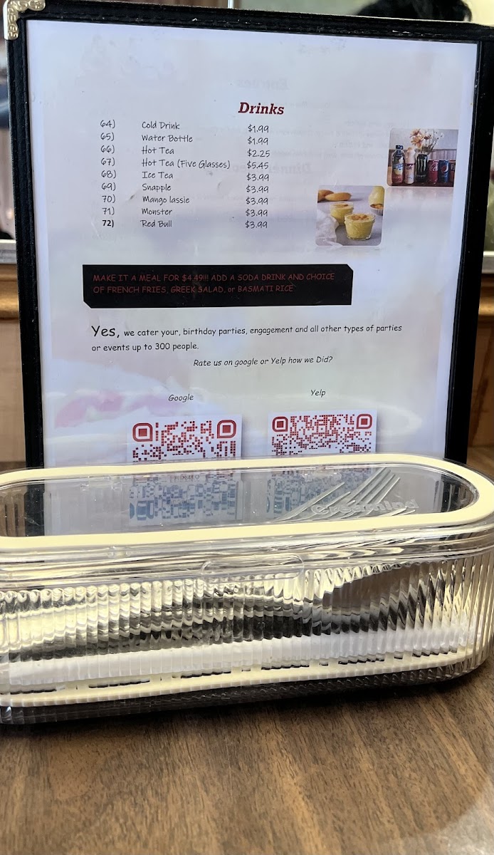 Menu Cafe Europa (Greek Mediterranean)-7